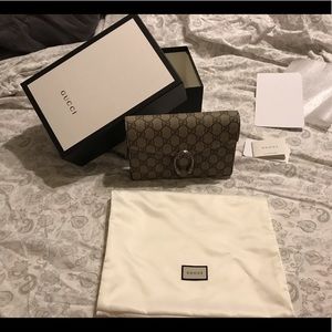 Dionysus GG Supreme Chain wallet